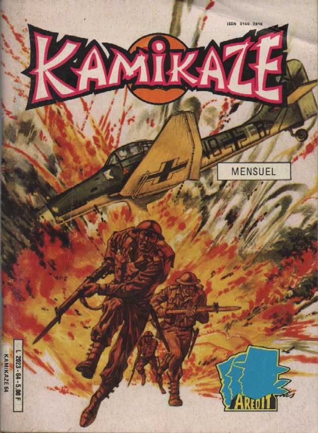 Scan de la Couverture Kamikaze n 64